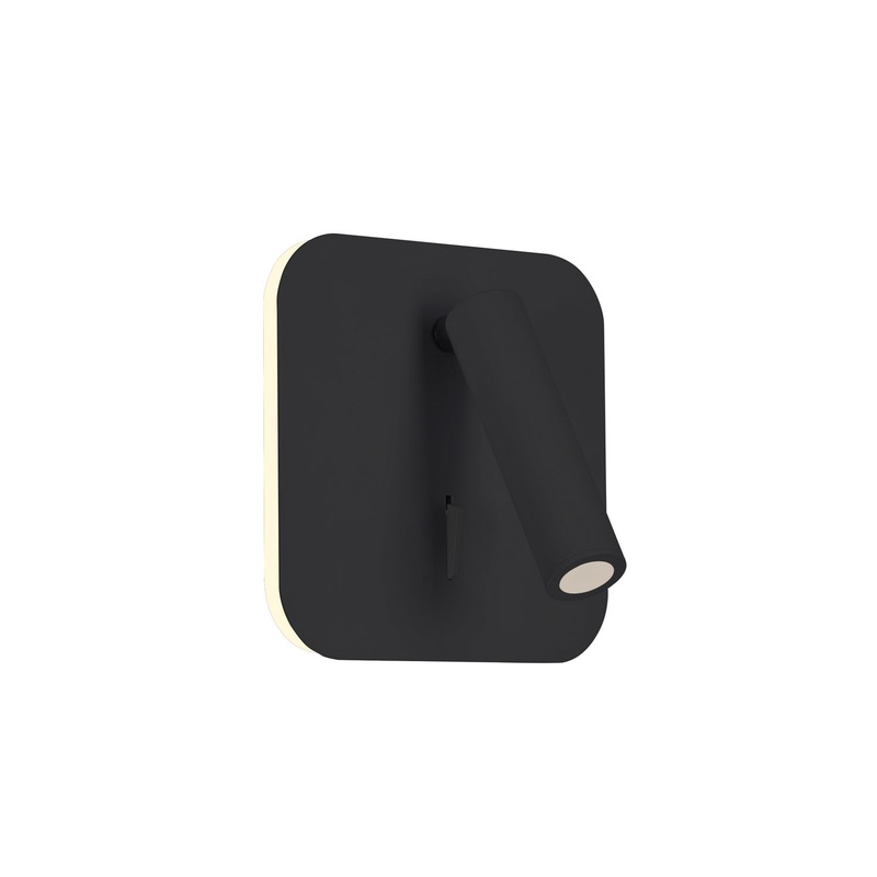 CWI Lighting 1242W6-101 Private I LED Wall Sconce, Matte Black
