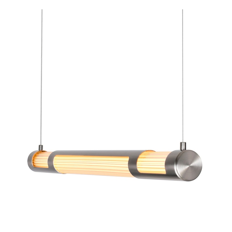 CWI Lighting 1343P36-606-B Neva LED Chandelier, Satin Nickel