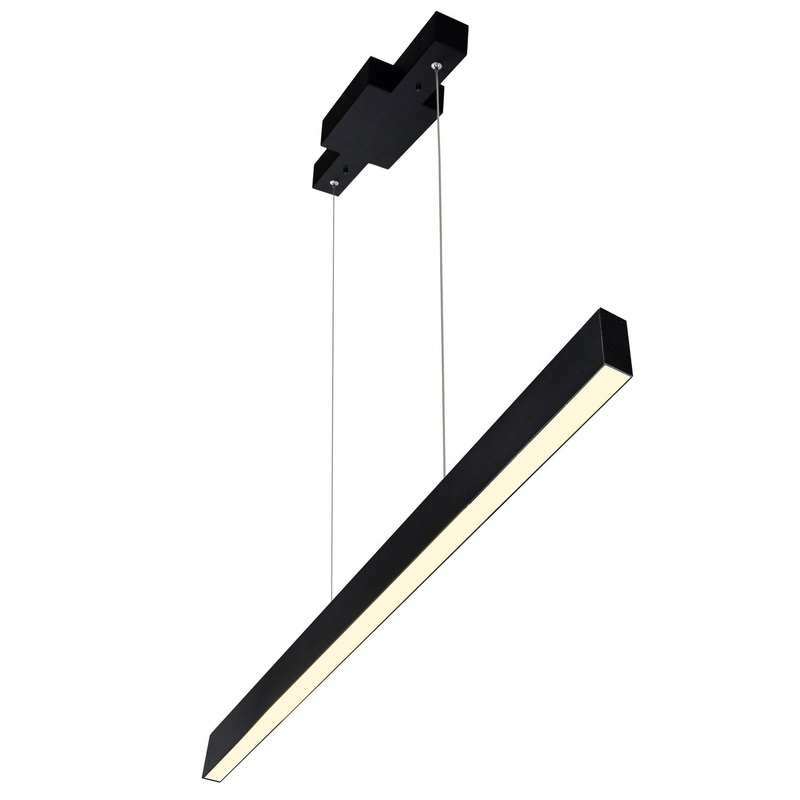CWI Lighting 1701P47-101 Pienza LED Chandelier, Black