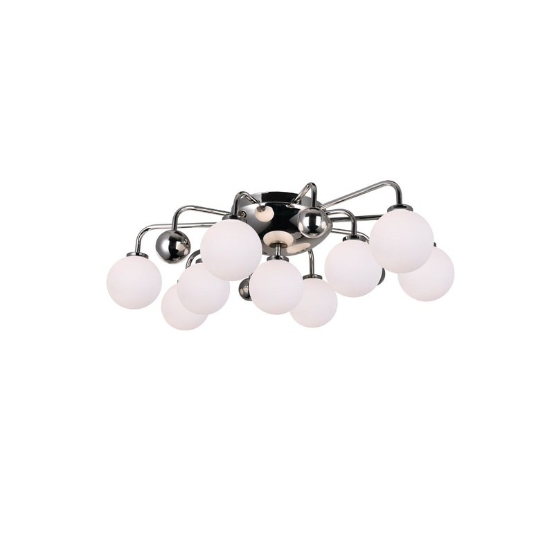 CWI Lighting 1125C24-9-613 Element LED Flush Mount, Polished Nickel