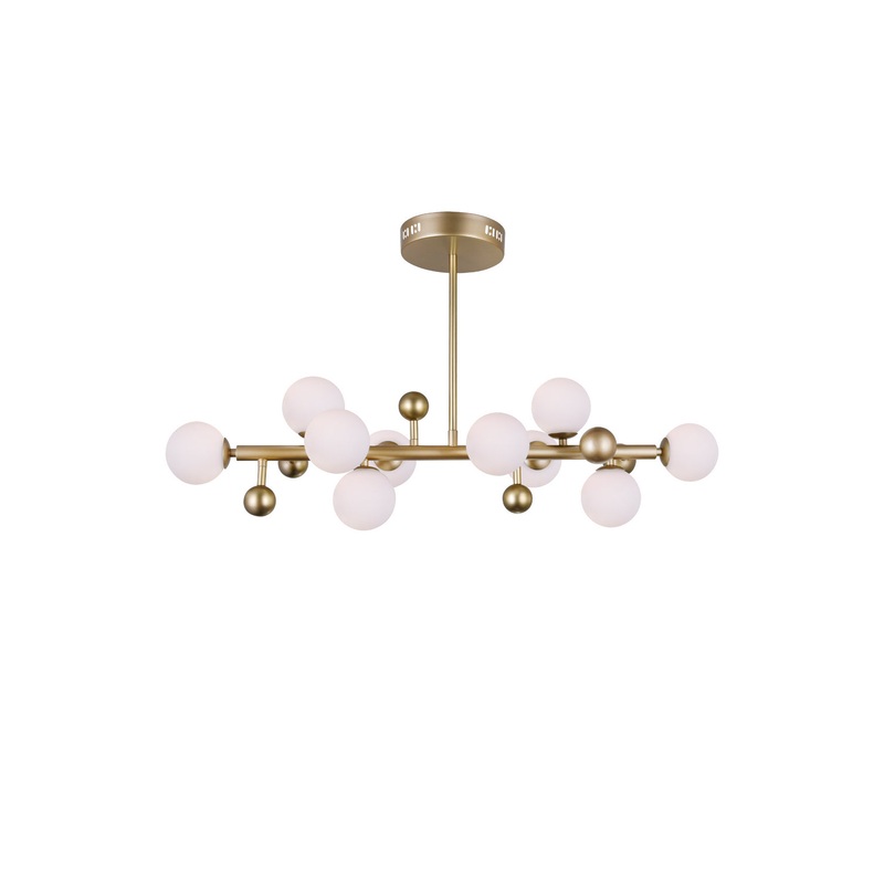 CWI Lighting 1125P36-10-268 Element LED Chandelier, Sun Gold (Discontinued)
