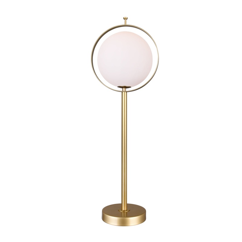 CWI Lighting 1153T10-1-169-A Da Vinci LED Table Lamp, Medallion Gold