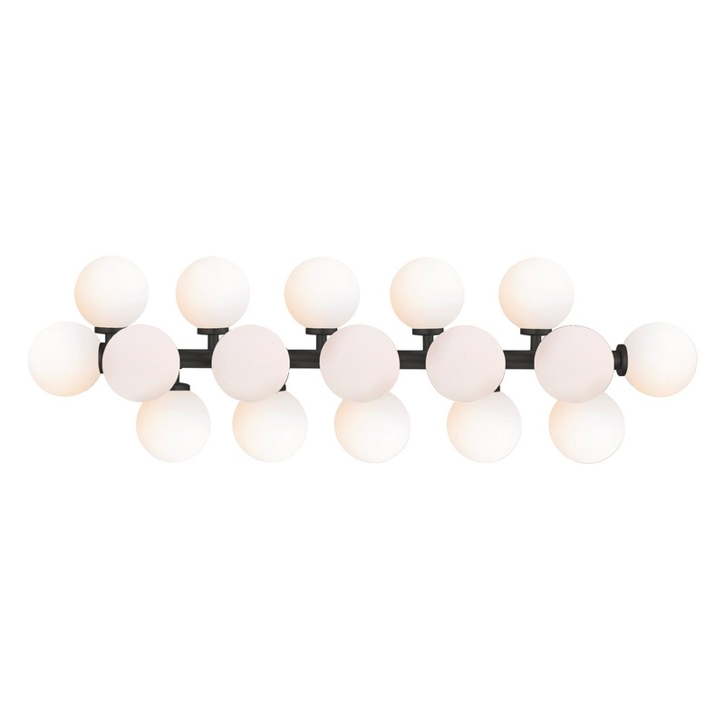 CWI Lighting 1020W36-17-101 Arya LED Wall Sconce, Black