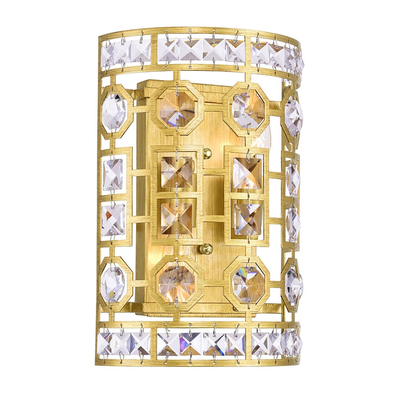CWI Lighting 1026W8-2-193 Belinda Two Light Wall Sconce, Champagne