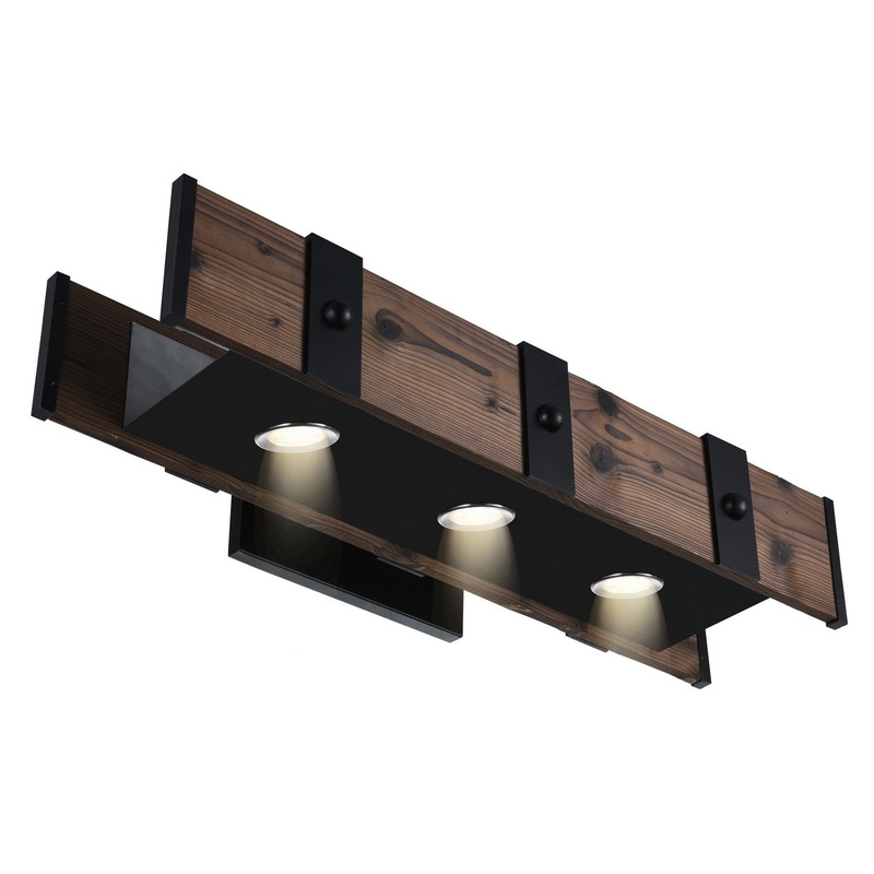 CWI Lighting 9748W33-3-101 Pago LED Vanity Light, Black (Discontinued)