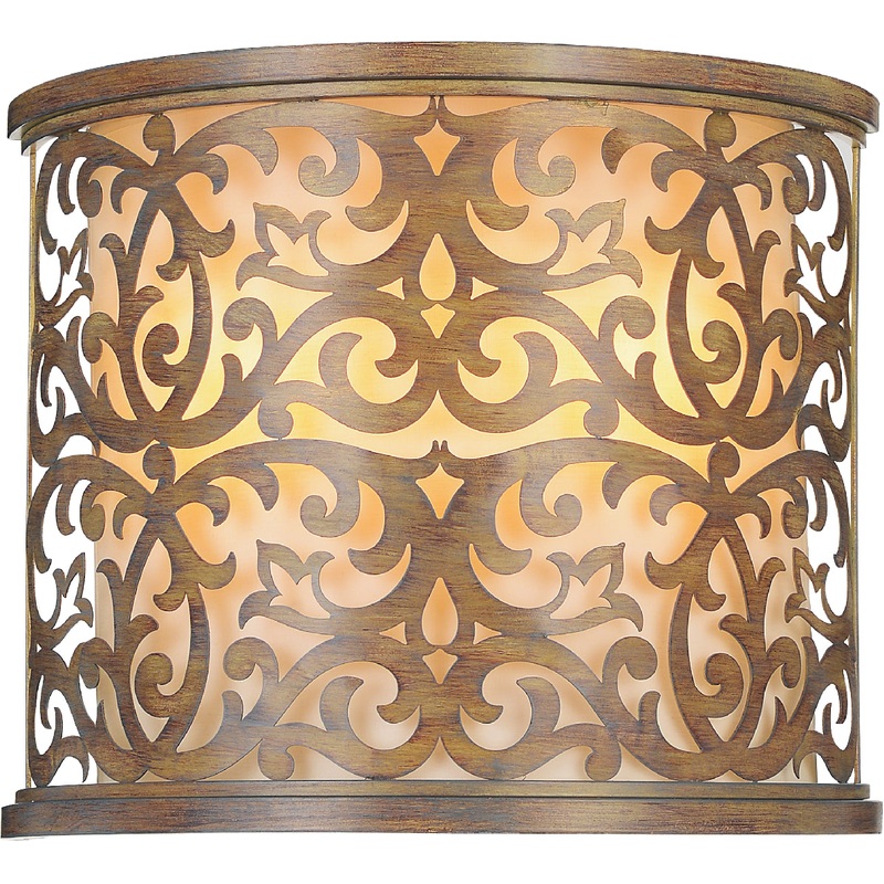 CWI Lighting 9807W13-2-116 Nicole Two Light Wall Sconce, Brushed Chocolate