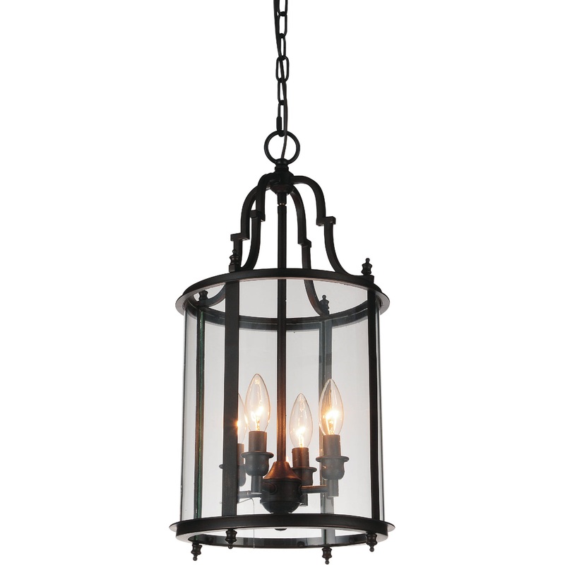 CWI Lighting 9809P11-4-109 Desire Four Light Mini Pendant, Oil Rubbed Bronze