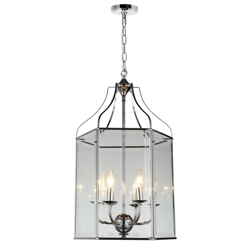 CWI Lighting 9917P16-6-601 Maury Six Light Chandelier, Chrome (Discontinued)