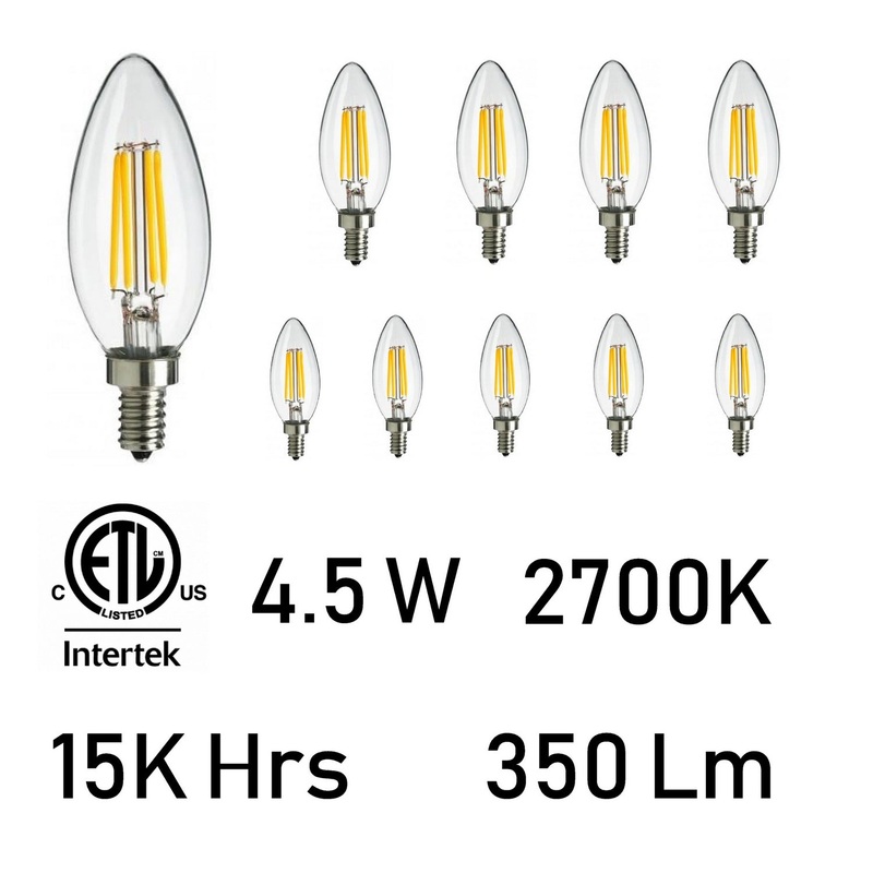 CWI Lighting E12K2700-10 Bulbs Light Bulb, Clear (Discontinued)
