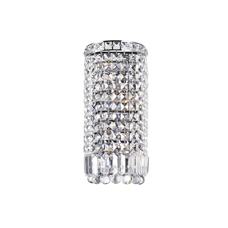 CWI Lighting 8005W6C-R Colosseum Four Light Bathroom Sconce, Chrome