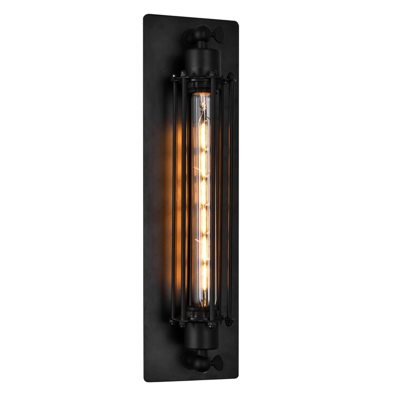 CWI Lighting 9613W4-1-101 Kiera One Light Wall Sconce, Black