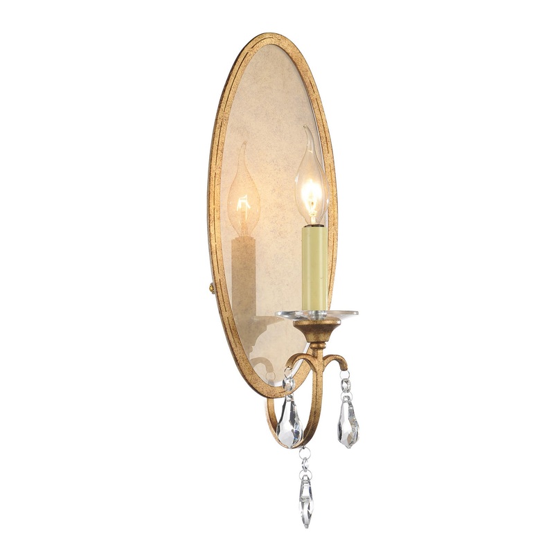 CWI Lighting 9836W6-1-125 Electra One Light Wall Sconce, Oxidized Bronze