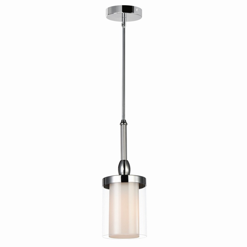 CWI Lighting 9851P5-1-601 Maybelle One Light Mini Chandelier, Chrome (Discontinued)