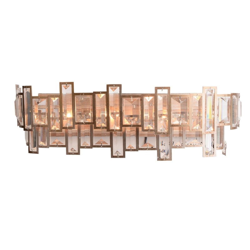 CWI Lighting 9903W24-4-193 Quida Four Light Wall Sconce, Champagne (Discontinued)