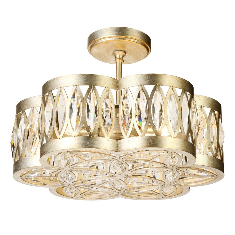 CWI Lighting 9906P16-6-208 Nova Six Light Chandelier, Champagne
