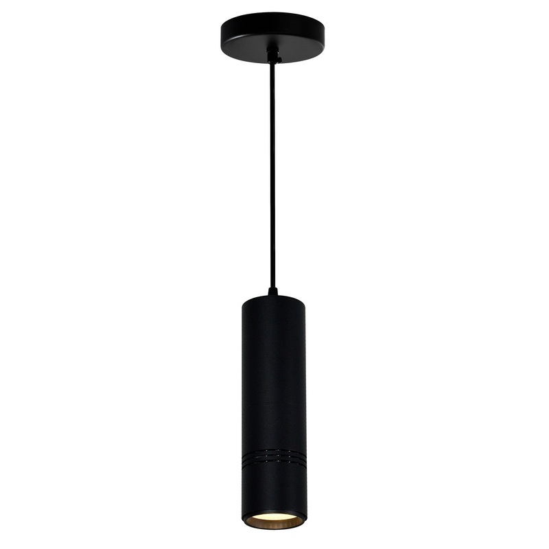 CWI Lighting 7117P3-1-101-B Stowe LED Mini Pendant, Sand Black