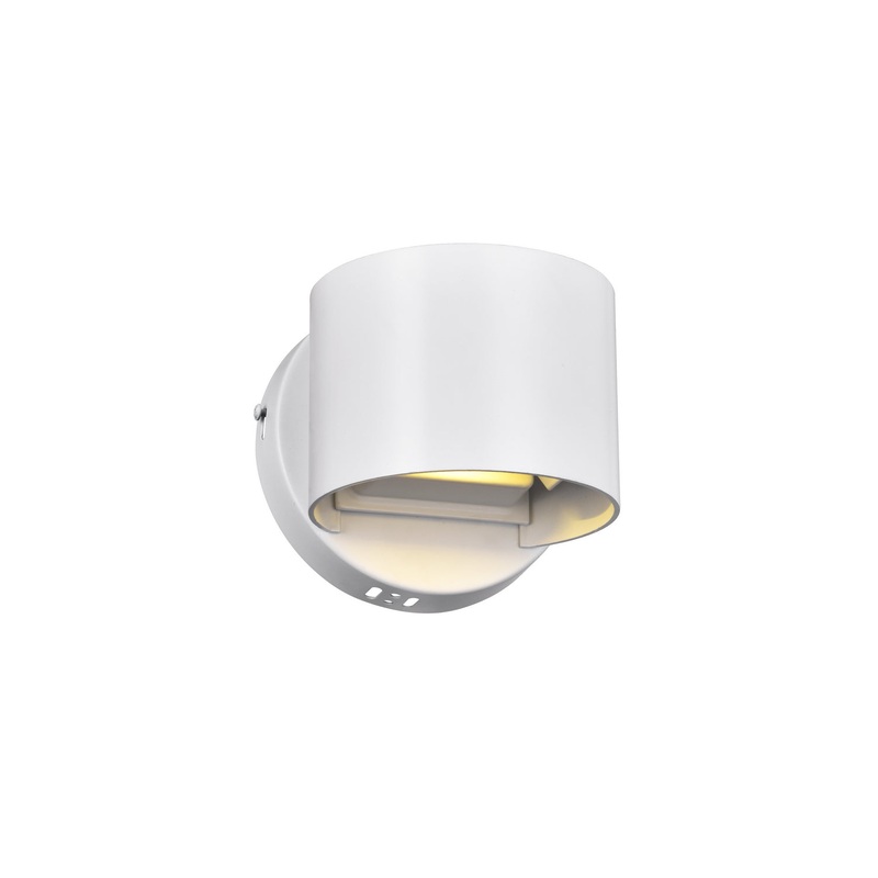 CWI Lighting 7148W5-103-R Lilliana LED Wall Sconce, White