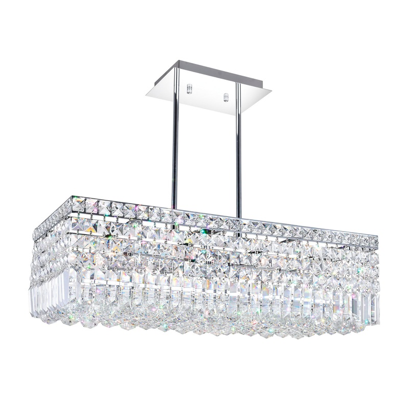 CWI Lighting 8030P26C-RC Colosseum Eight Light Chandelier, Chrome (Discontinued)