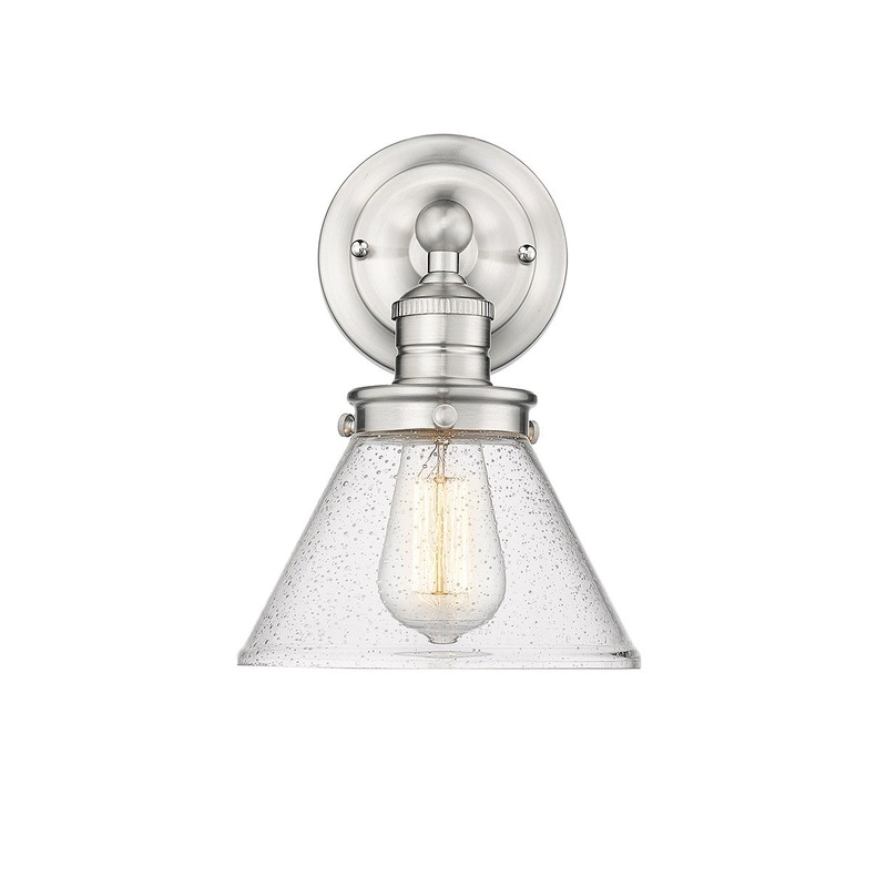 Millennium 4141-BN Eyden One Light Wall Sconce, Brushed Nickel