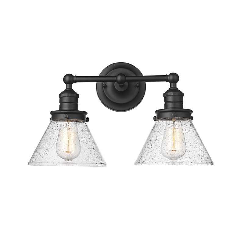 Millennium 4142-MB Eyden Two Light Vanity, Matte Black