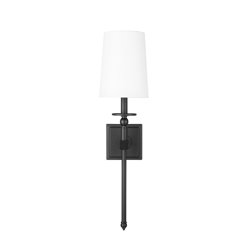 Millennium 46971-MB One Light Wall Sconce, Matte Black