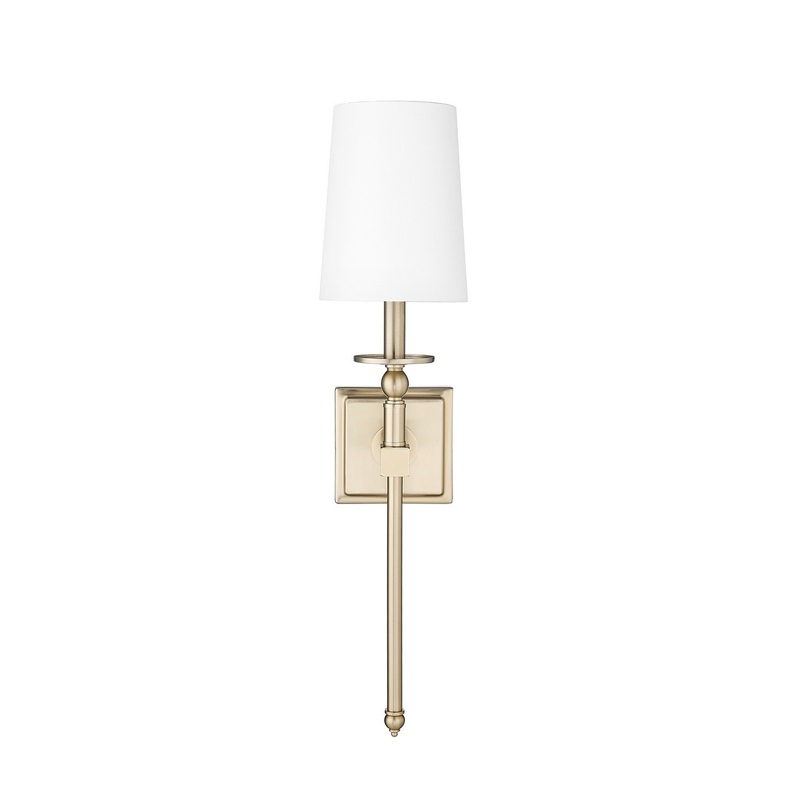 Millennium 46971-MG One Light Wall Sconce, Modern Gold