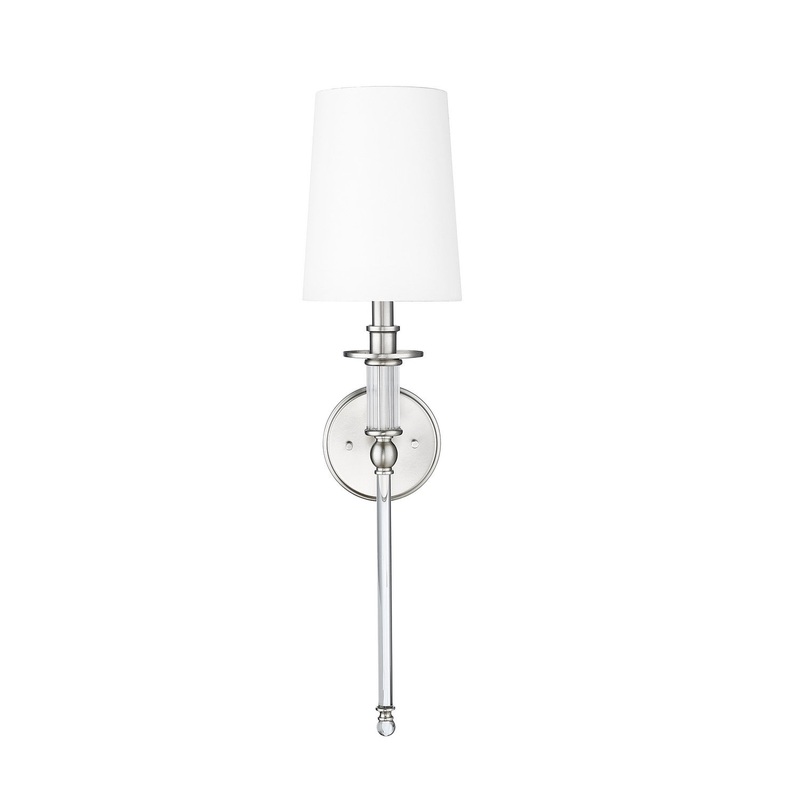 Millennium 46981-BN One Light Wall Sconce, Brushed Nickel