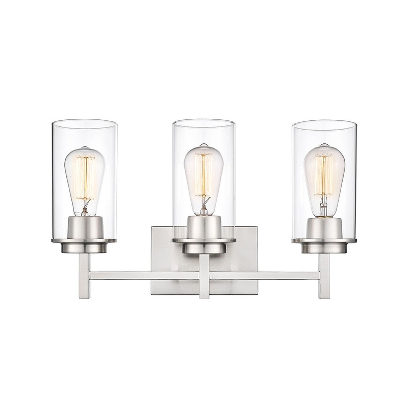 Millennium 494003-BN Janna Three Light Vanity, Brushed Nickel