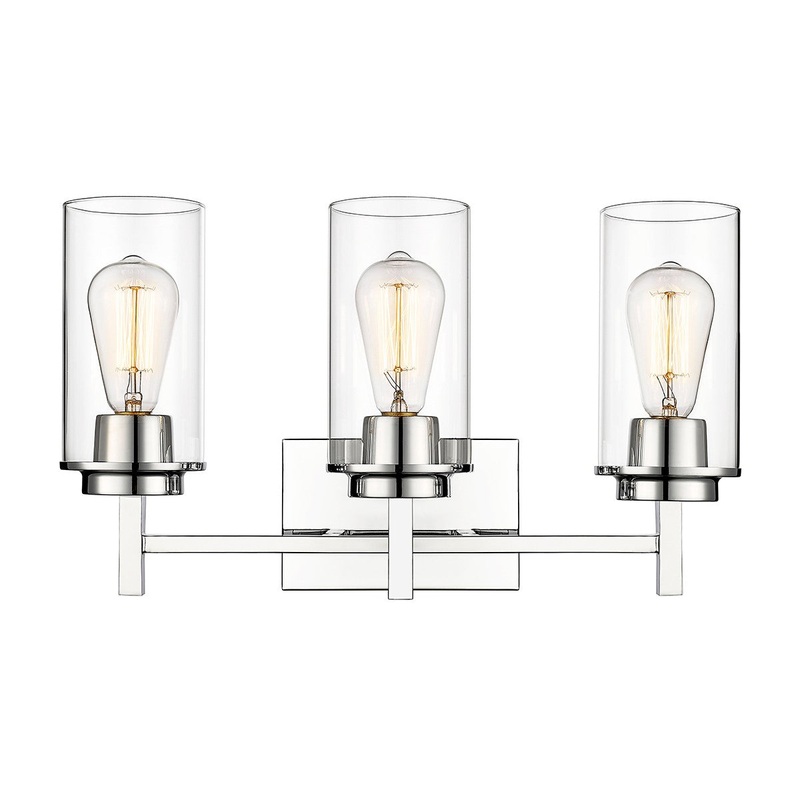 Millennium 494003-CH Janna Three Light Vanity, Chrome