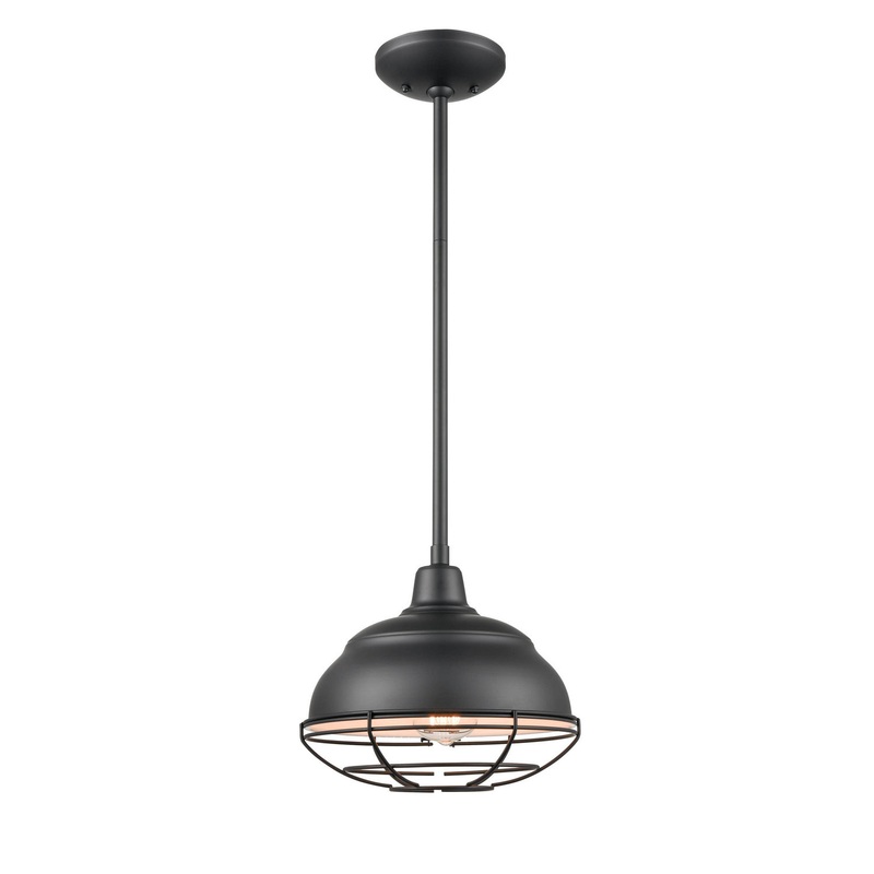 Millennium 5301-MB One Light Mini Pendant, Matte Black