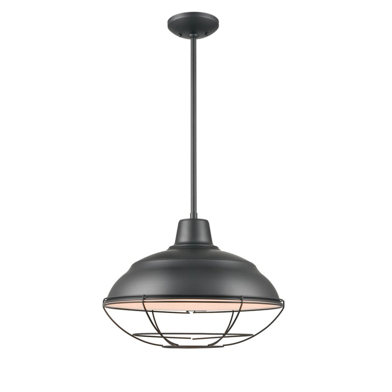 Millennium 5311-MB One Light Mini Pendant, Matte Black