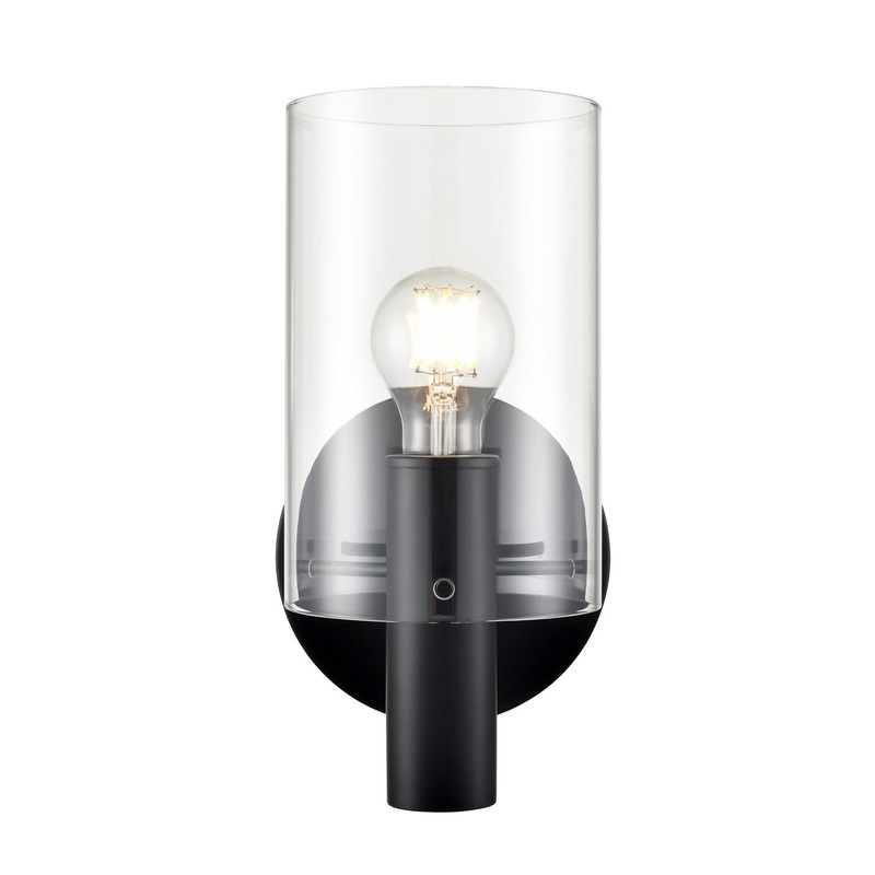 Millennium 55101-MB Apolla One Light Wall Sconce, Matte Black