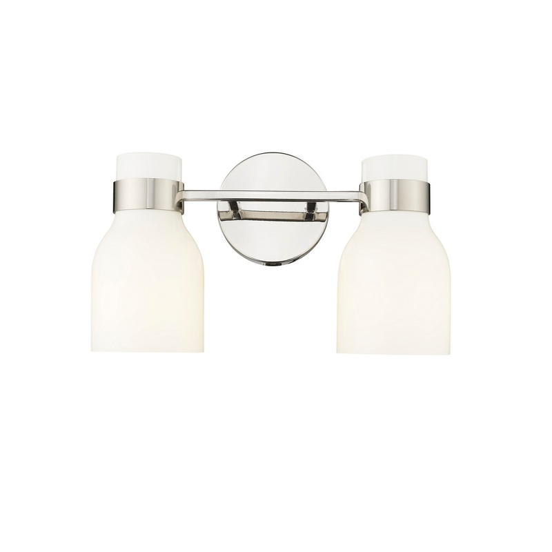 Millennium 23002-PN Corella Two Light Vanity, Polished Nickel