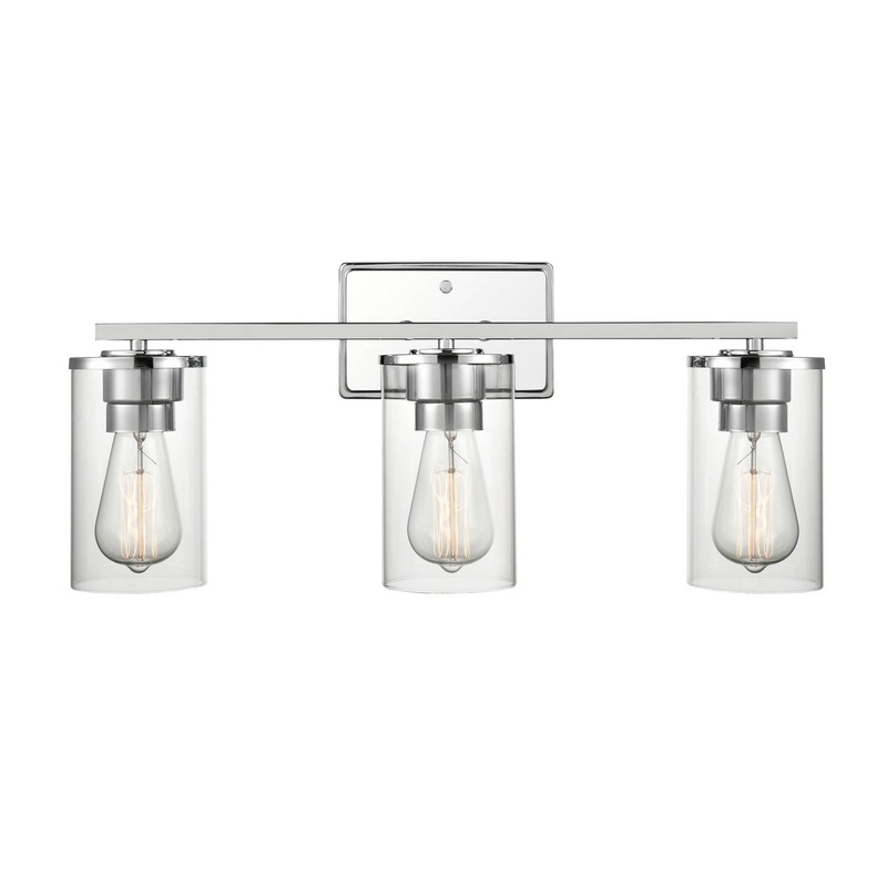 Millennium 2703-CH Verlana Three Light Vanity, Chrome