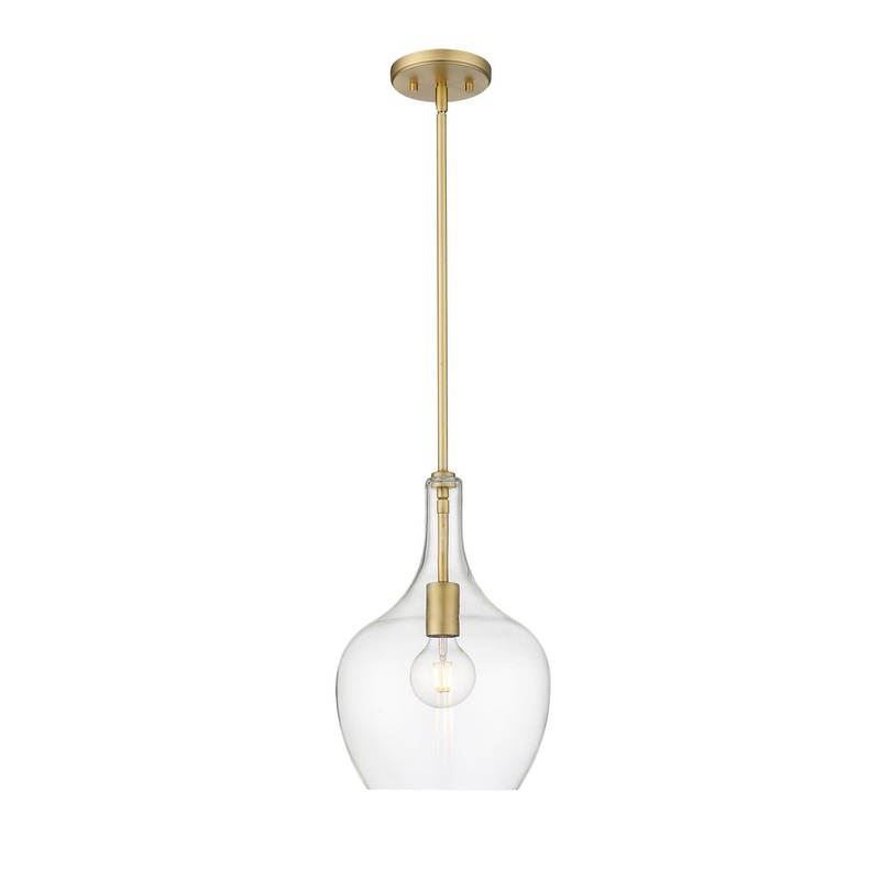 Millennium 28401-VB Lamara One Light Pendant, Vintage Brass