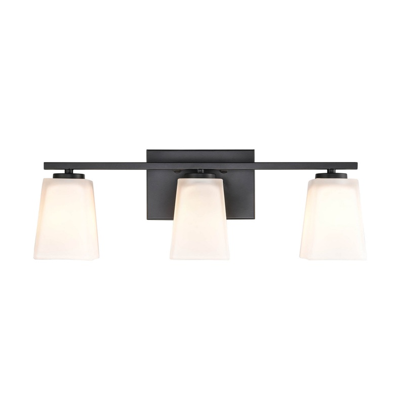 Millennium 293-MB Three Light Vanity, Matte Black