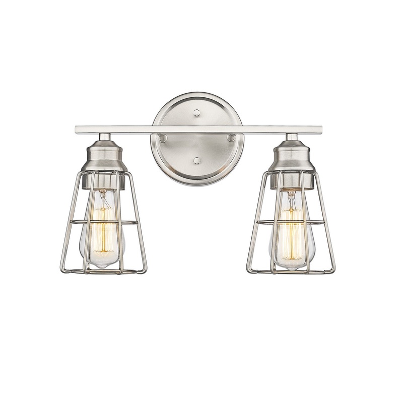Millennium 3382-BN Two Light Vanity, Brushed Nickel