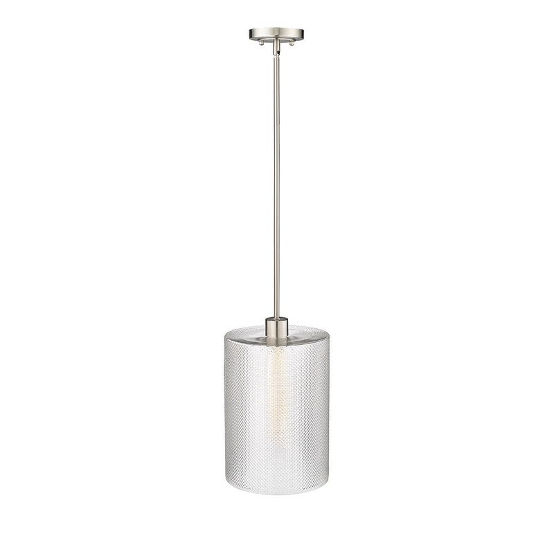 Millennium 4311-BN Olena One Light Pendant, Brushed Nickel