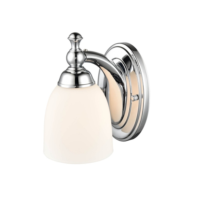 Millennium 4421-CH One Light Wall Sconce, Chrome