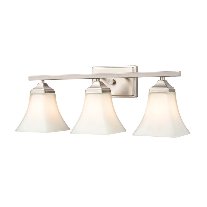 Millennium 4503-BN Three Light Vanity, Brushed Nickel