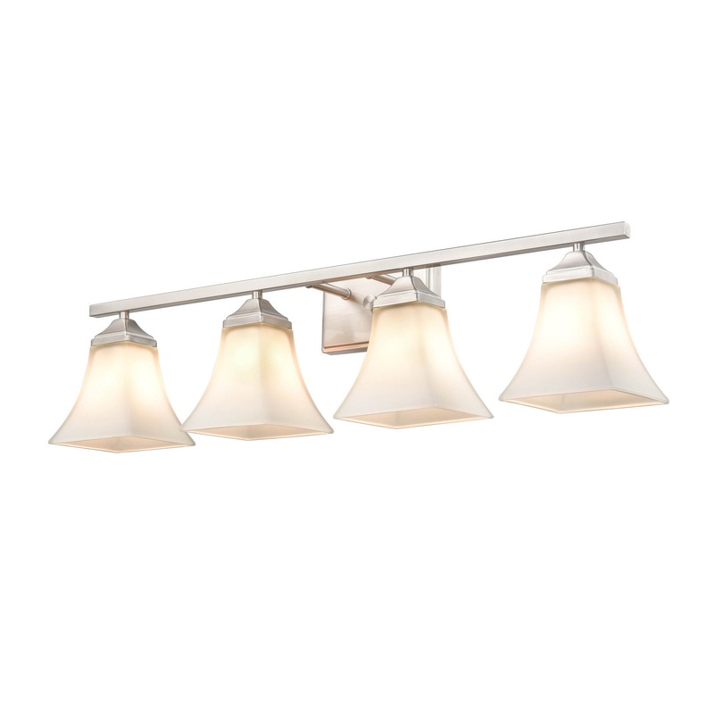 Millennium 4504-BN Four Light Vanity, Brushed Nickel
