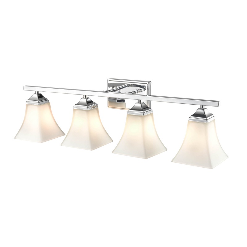 Millennium 4504-CH Four Light Vanity, Chrome