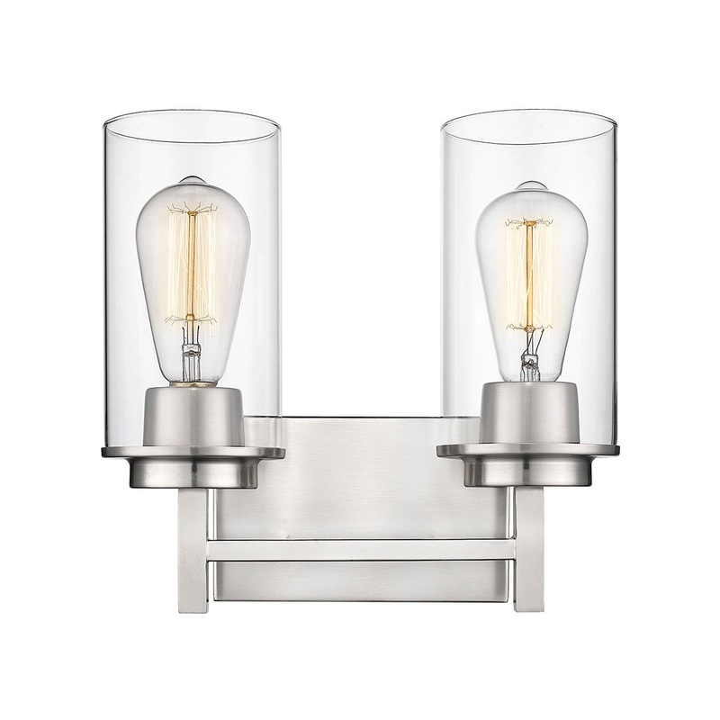 Millennium 494002-BN Janna Two Light Vanity, Brushed Nickel