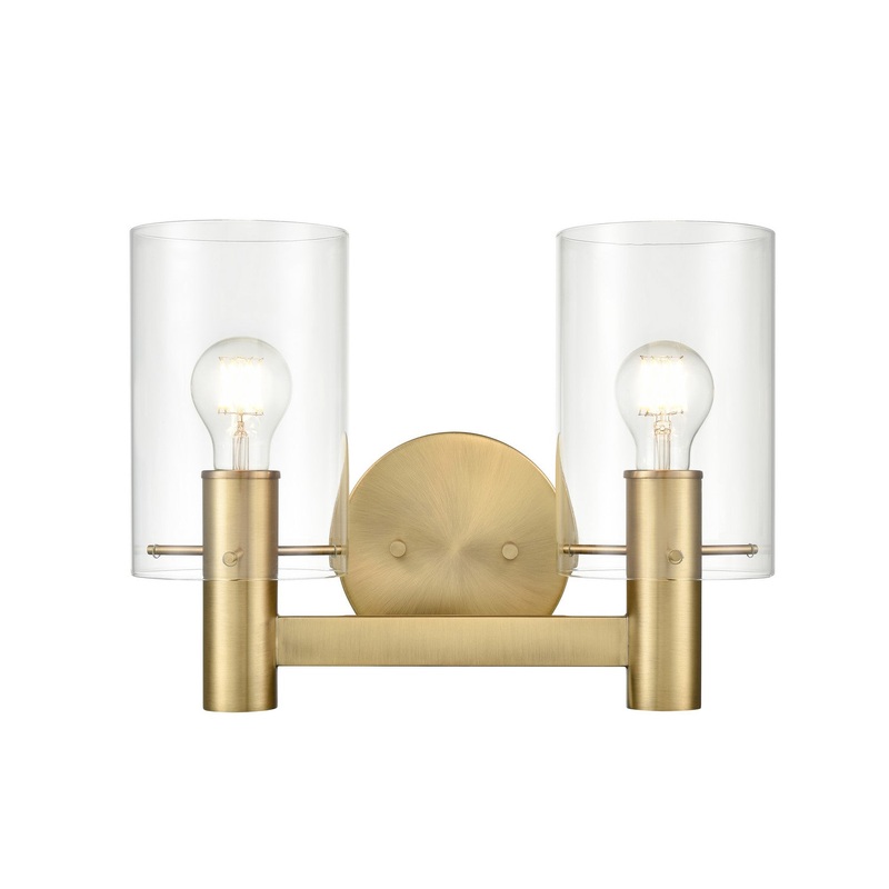 Millennium 55102-VB Apolla Two Light Vanity, Vintage Brass
