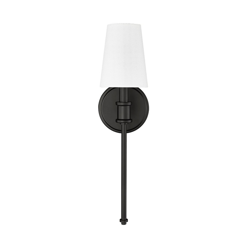 Millennium 16101-MB One Light Wall Sconce, Matte Black