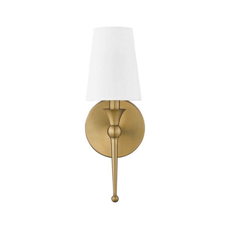 Millennium 17101-VB One Light Wall Sconce, Vintage Brass