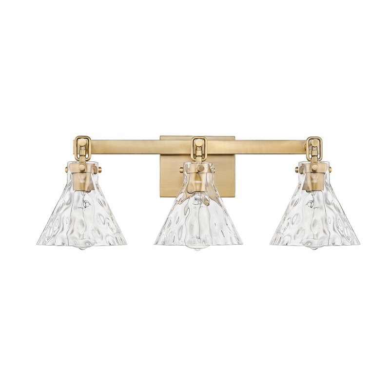 Millennium 20003-VB Barlon Three Light Vanity, Vintage Brass