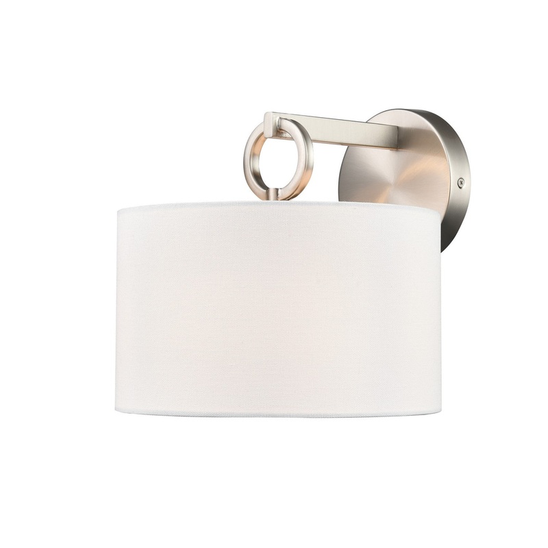 Millennium 211001-BN Braxstan One Light Wall Sconce, Brushed Nickel