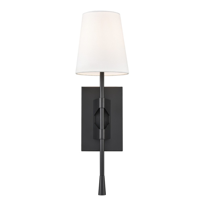 Millennium 212001-MB One Light Wall Sconce, Matte Black