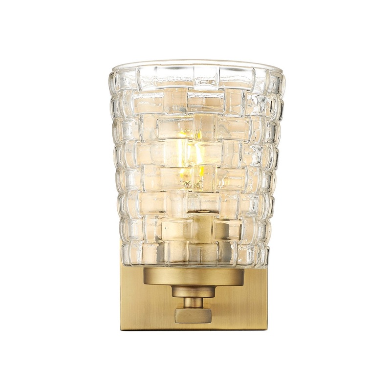 Millennium 22101-VB Saben One Light Wall Sconce, Vintage Brass